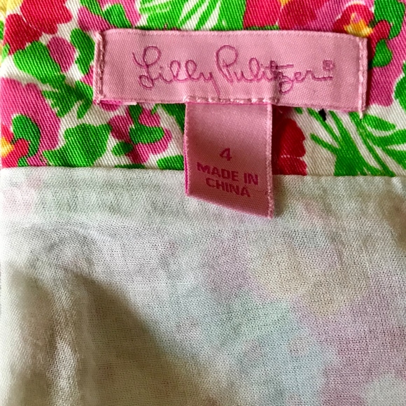 Like new Lilly pulitzer size 4 skirt - Picture 3 of 3